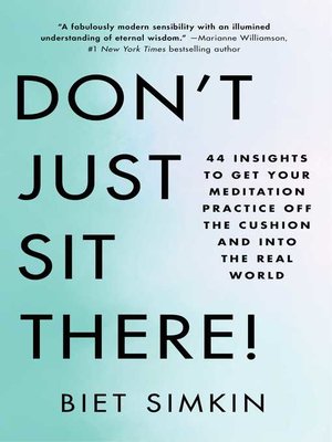 cover image of Don't Just Sit There!